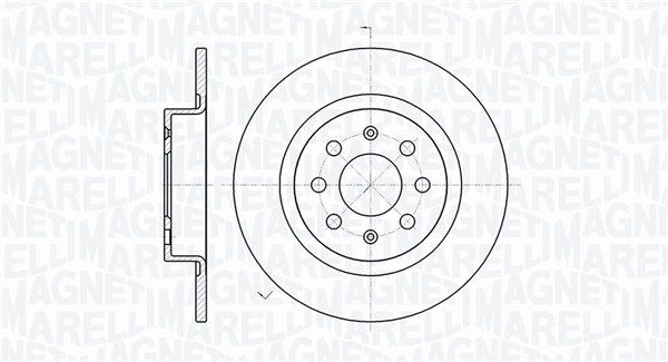 MAGNETI MARELLI Jarrulevy 361302040119